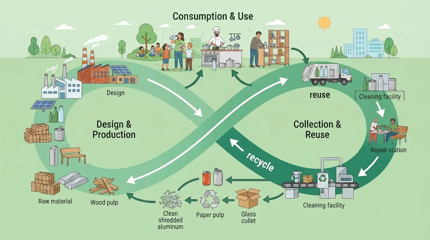 circulaire economie en duurzaam consumeren