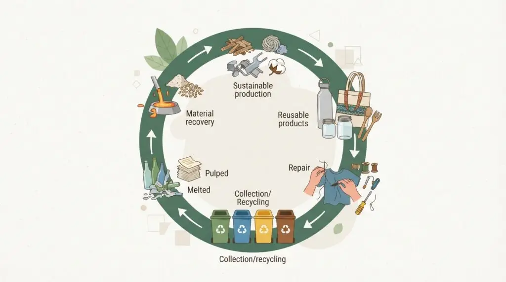 circulaire economie en duurzaam consumeren